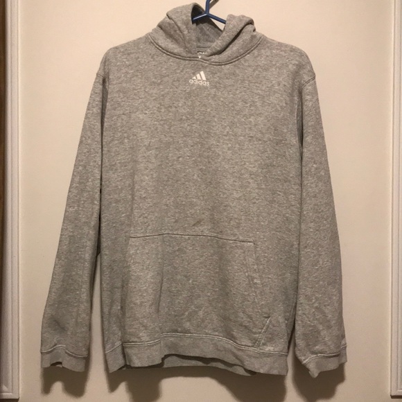 Adidas Grey Hoodie - Picture 1 of 3